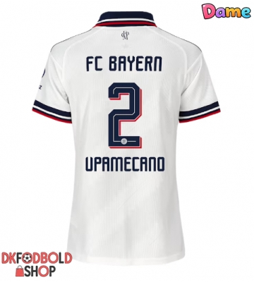 Bayern Munich Dayot Upamecano #2 Udebanetrøje Dame 2026-27 Kort ærmer Bayern Munich Dayot Upamecano #2 Udebanetrøje Dame 2026-27 Kort ærmer